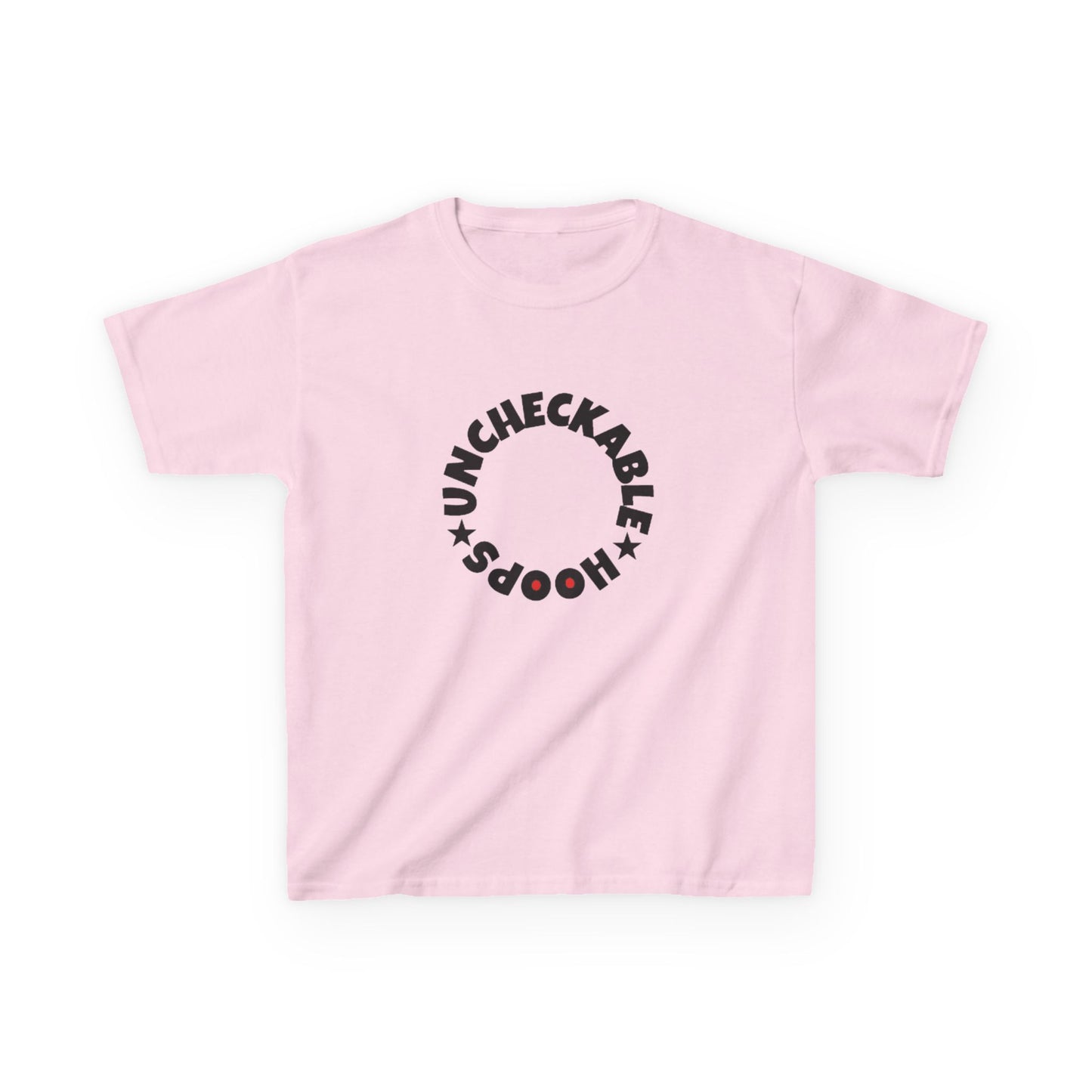 Kids Uncheckable Hoops Tee - Fun & Playful Heavy Cotton Shirt for Kids