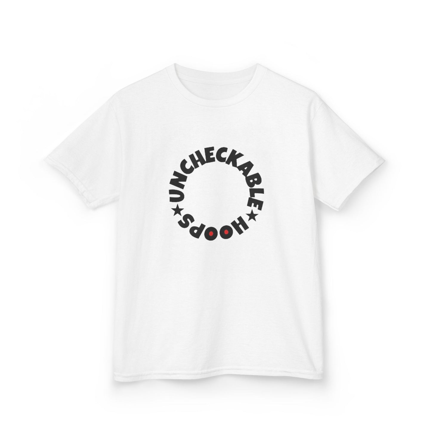 Kids Uncheckable Hoops Tee - Fun & Playful Heavy Cotton Shirt for Kids