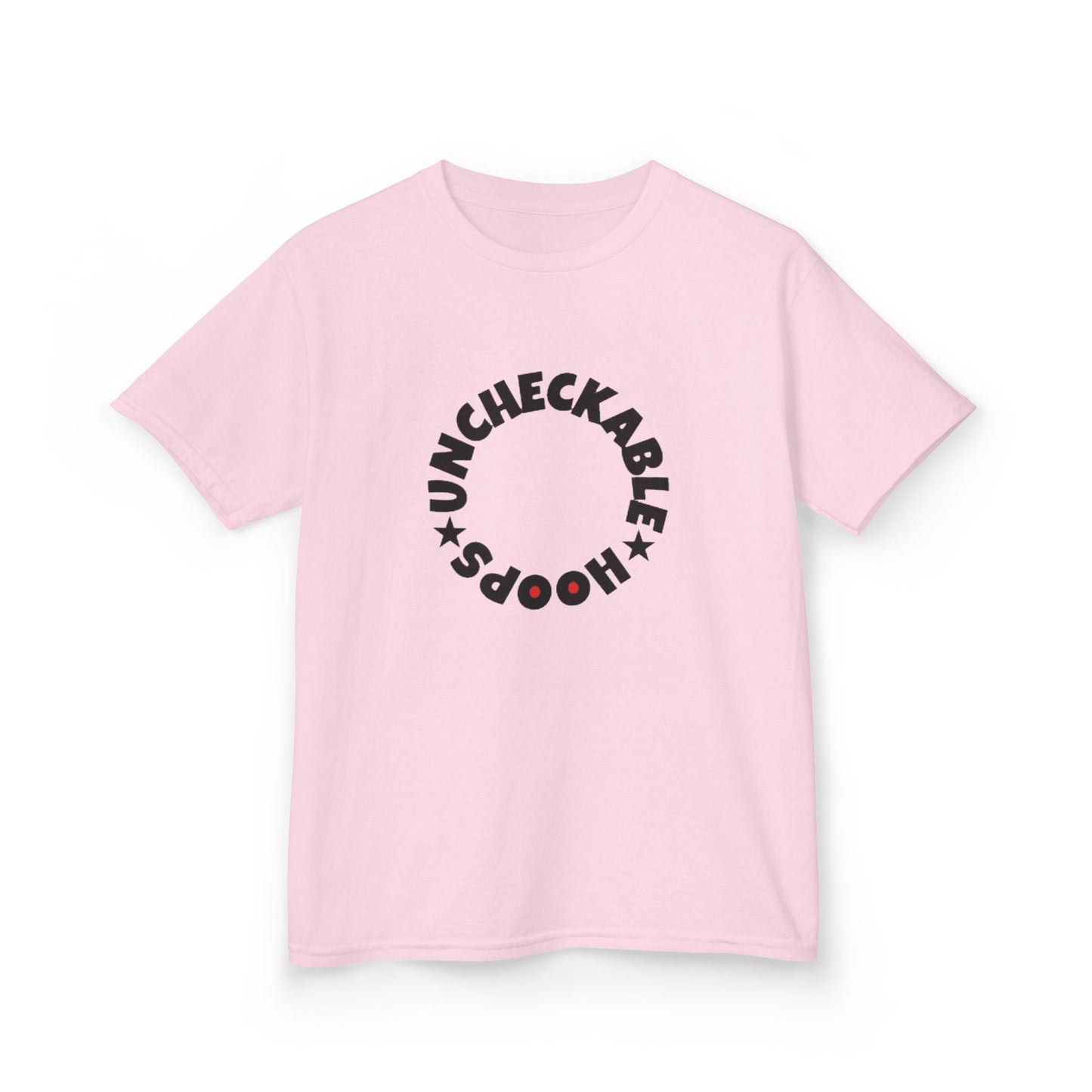 Kids Uncheckable Hoops Tee - Fun & Playful Heavy Cotton Shirt for Kids