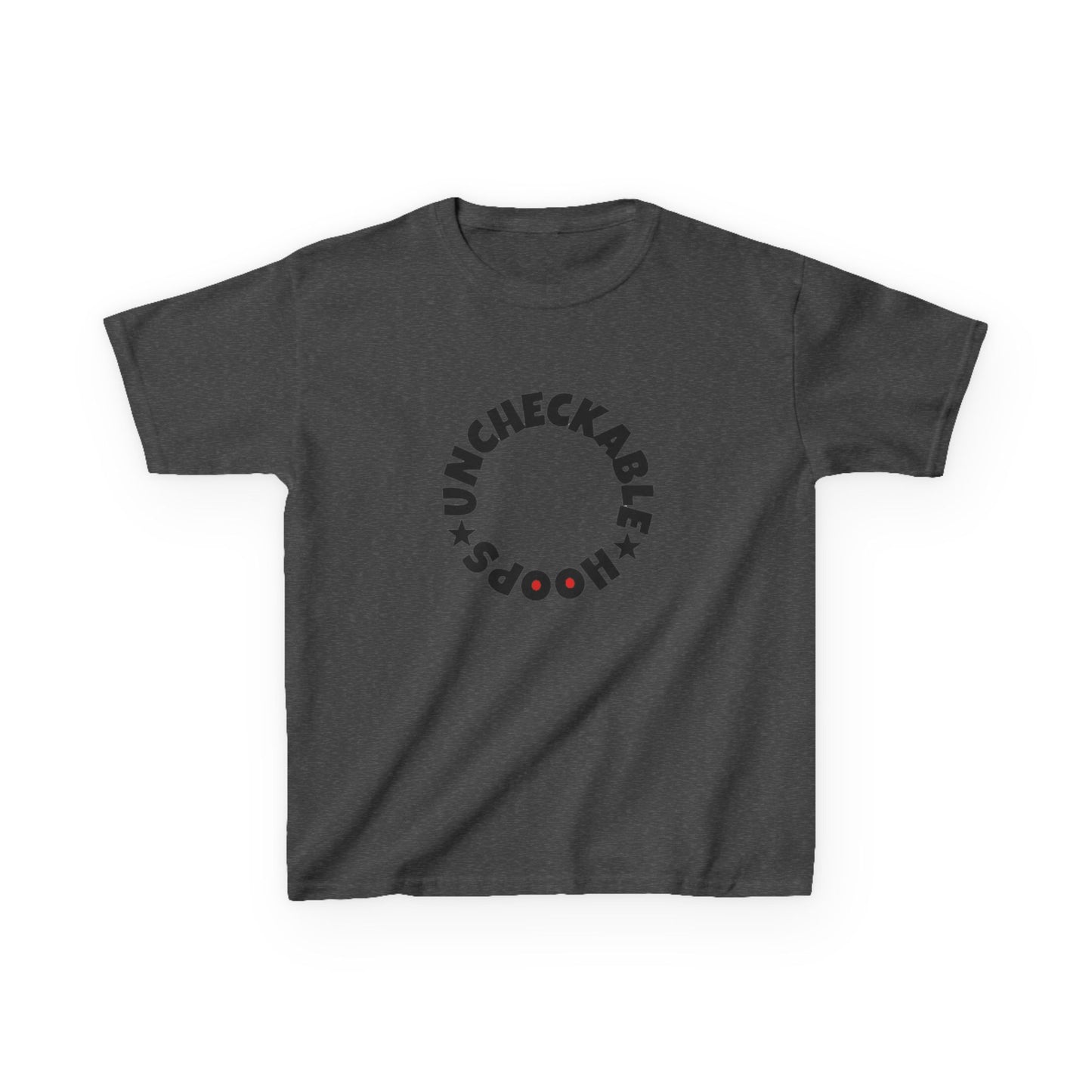 Kids Uncheckable Hoops Tee - Fun & Playful Heavy Cotton Shirt for Kids