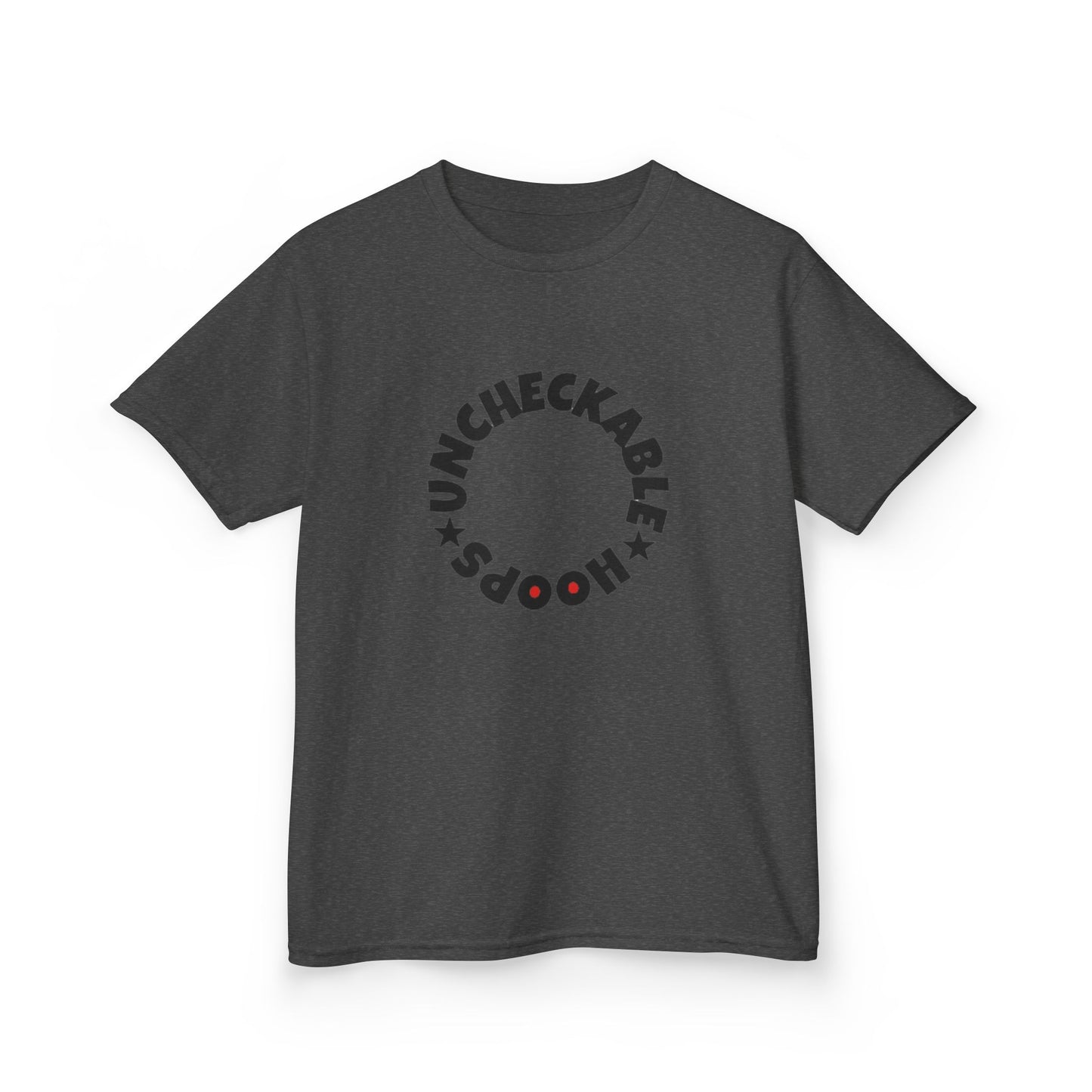 Kids Uncheckable Hoops Tee - Fun & Playful Heavy Cotton Shirt for Kids