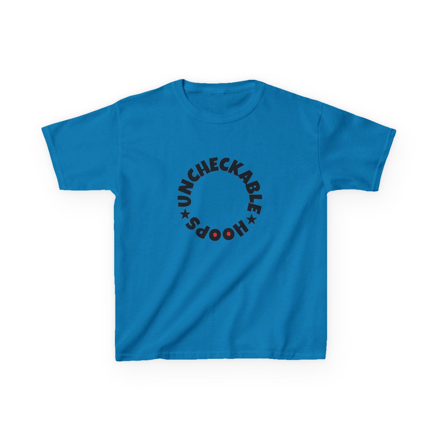 Kids Uncheckable Hoops Tee - Fun & Playful Heavy Cotton Shirt for Kids