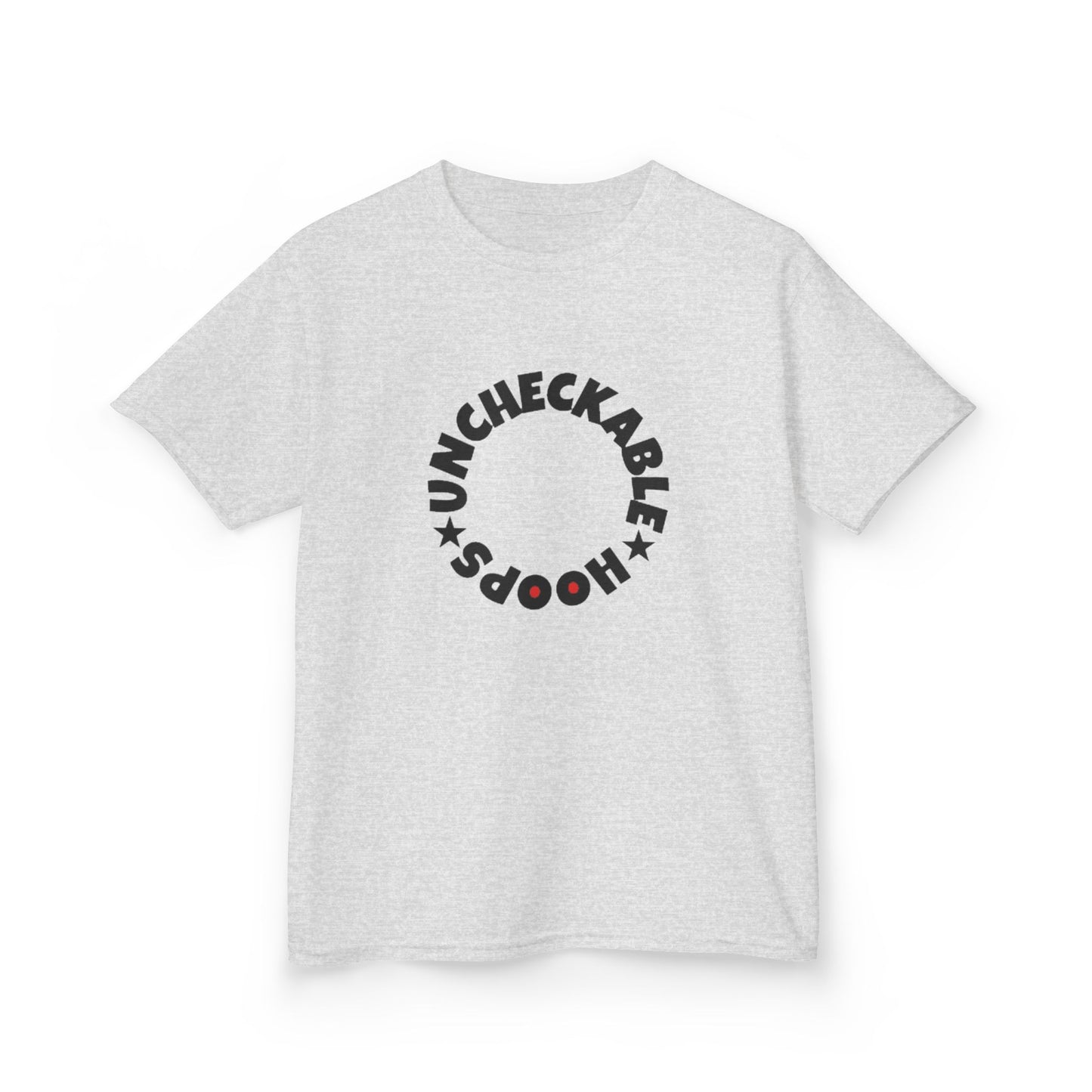 Kids Uncheckable Hoops Tee - Fun & Playful Heavy Cotton Shirt for Kids