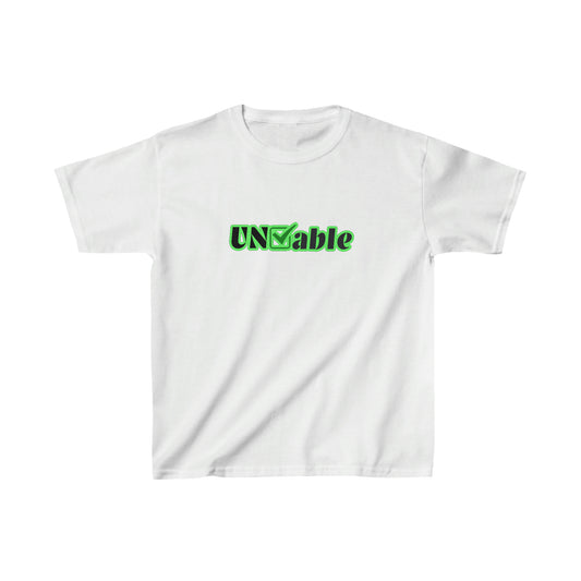 Uncheckable Baylor Green Kids Heavy Cotton™ Tee