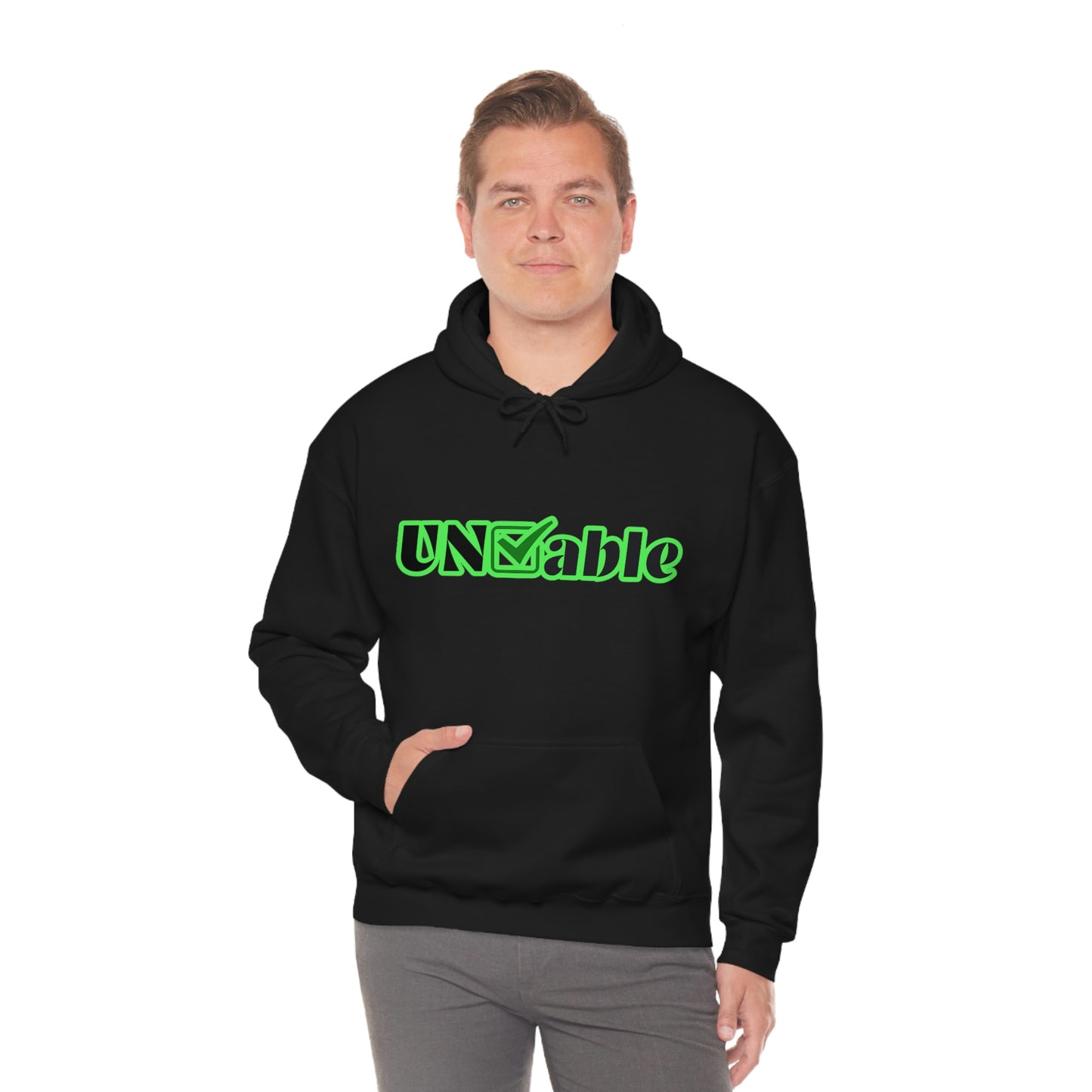Uncheckable Baylor Green Unisex Heavy Blend™ Hooded Sweatshirt