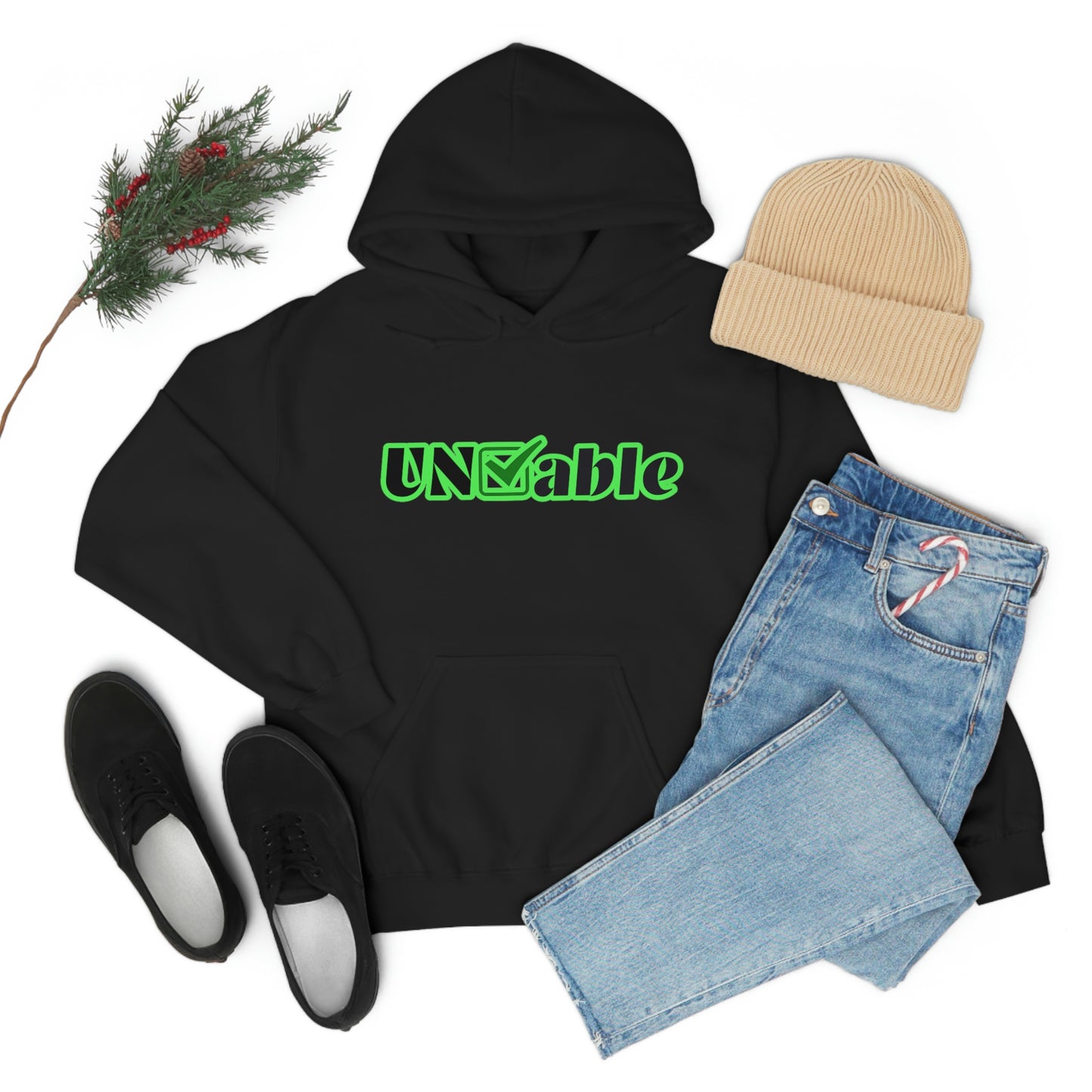 Uncheckable Baylor Green Unisex Heavy Blend™ Hooded Sweatshirt