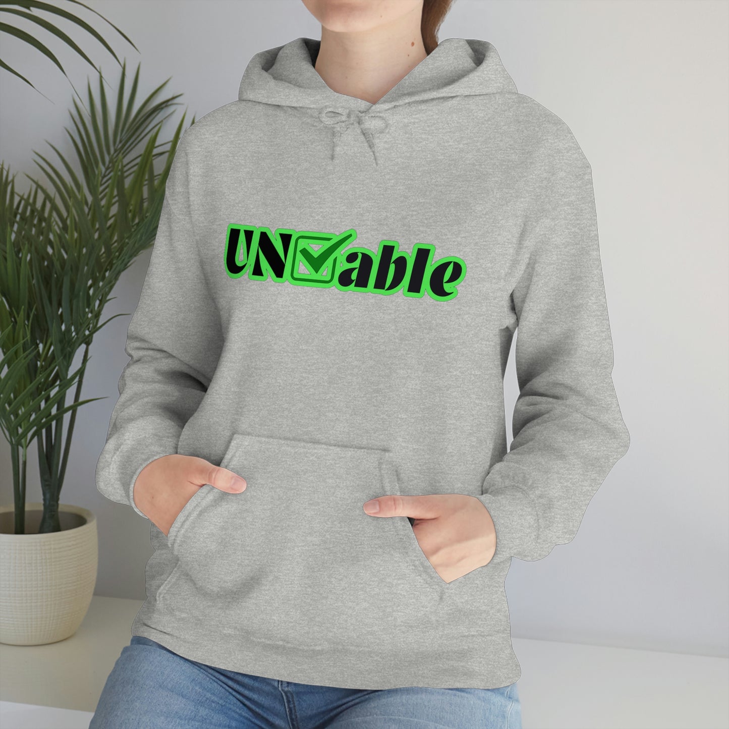 Uncheckable Baylor Green Unisex Heavy Blend™ Hooded Sweatshirt