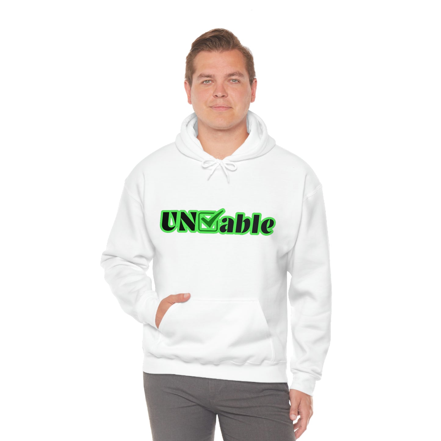Uncheckable Baylor Green Unisex Heavy Blend™ Hooded Sweatshirt