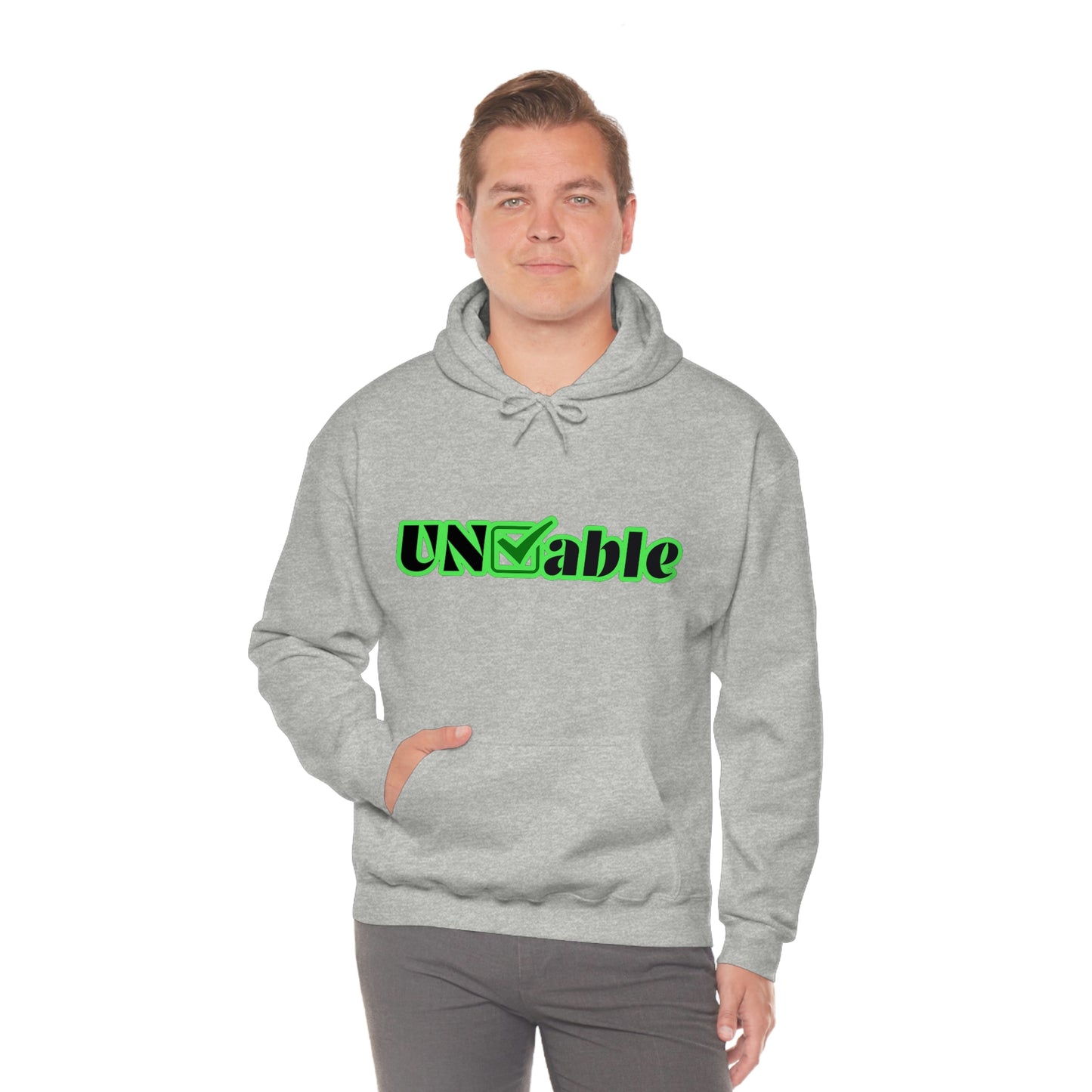 Uncheckable Baylor Green Unisex Heavy Blend™ Hooded Sweatshirt