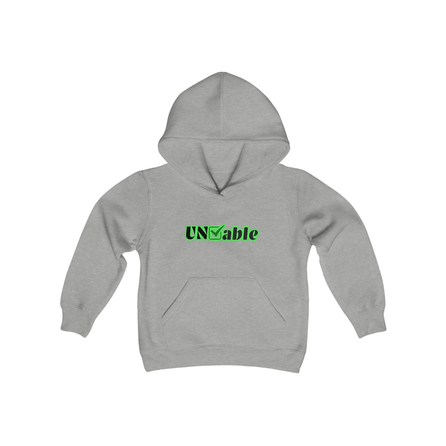 Uncheckable Baylor Green Youth Heavy Blend Hooded Sweatshirt