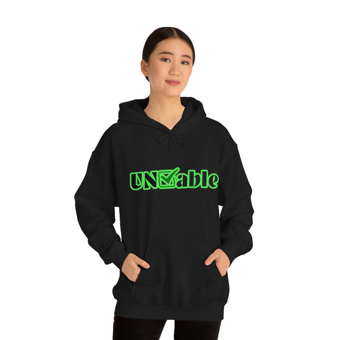 Uncheckable Baylor Green Unisex Heavy Blend™ Hooded Sweatshirt