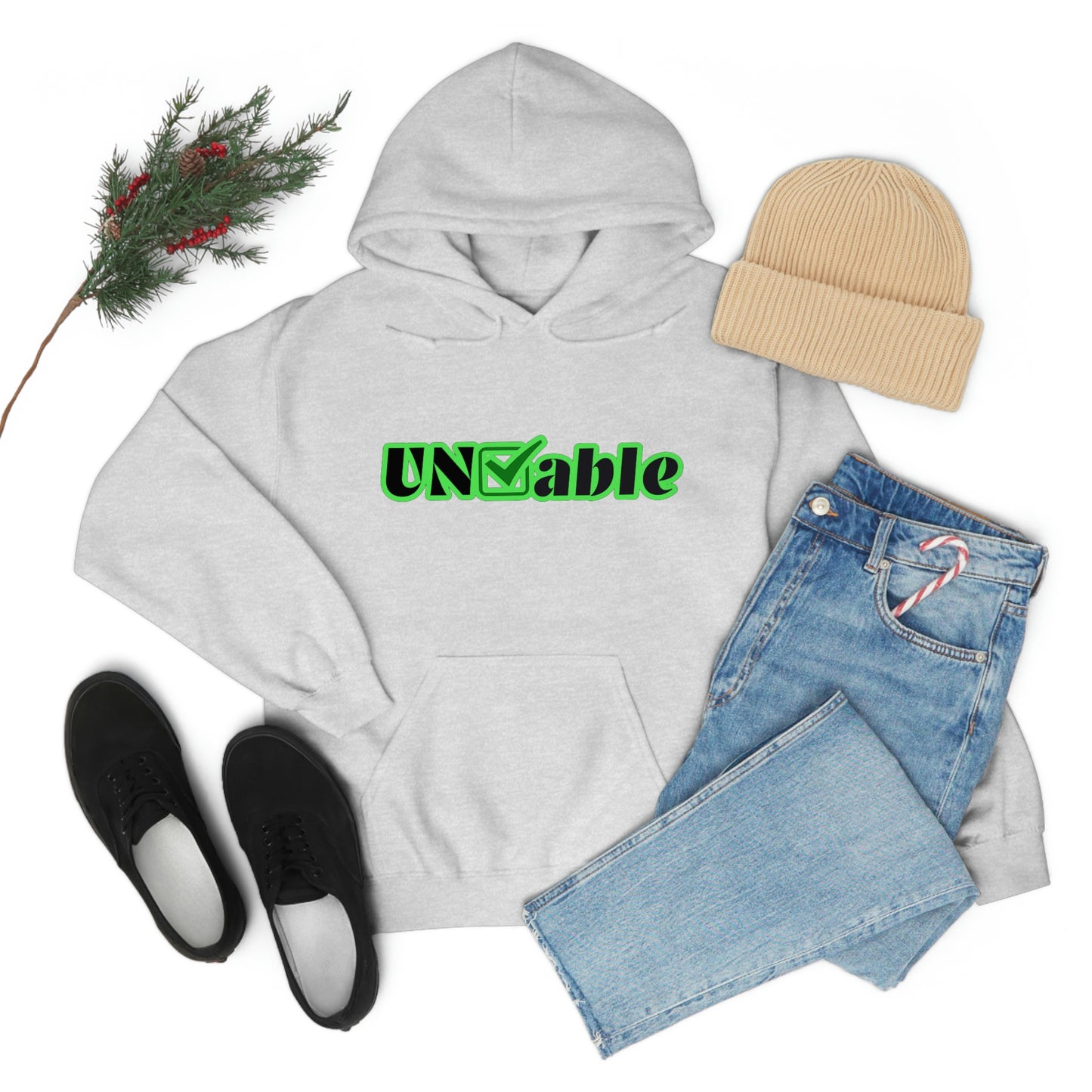 Uncheckable Baylor Green Unisex Heavy Blend™ Hooded Sweatshirt