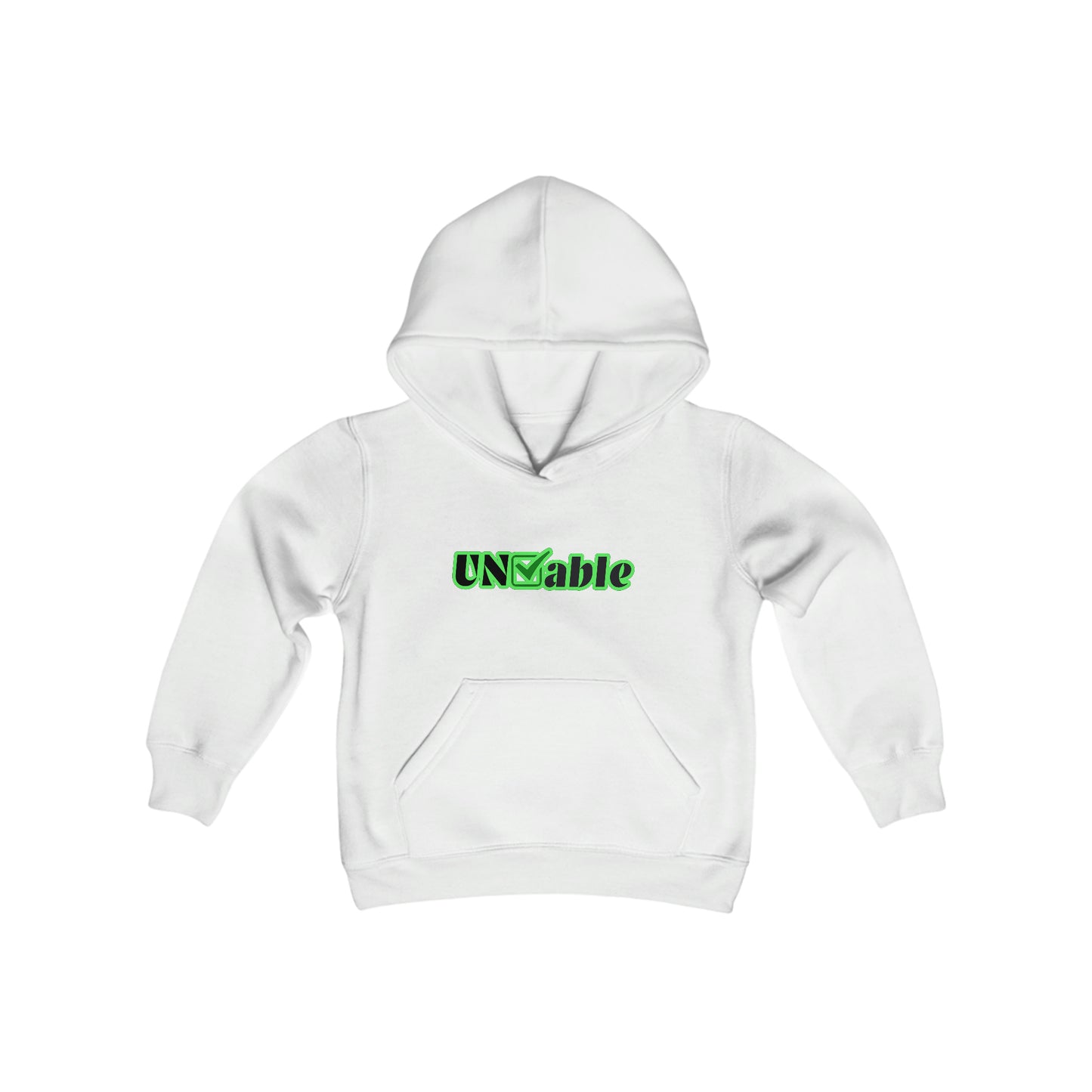 Uncheckable Baylor Green Youth Heavy Blend Hooded Sweatshirt
