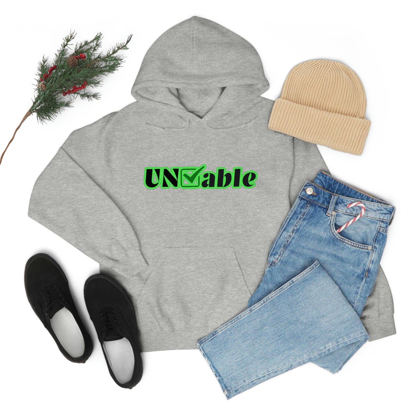 Uncheckable Baylor Green Unisex Heavy Blend™ Hooded Sweatshirt